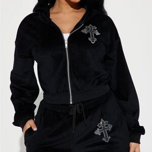 Fashion Nova Velour Set